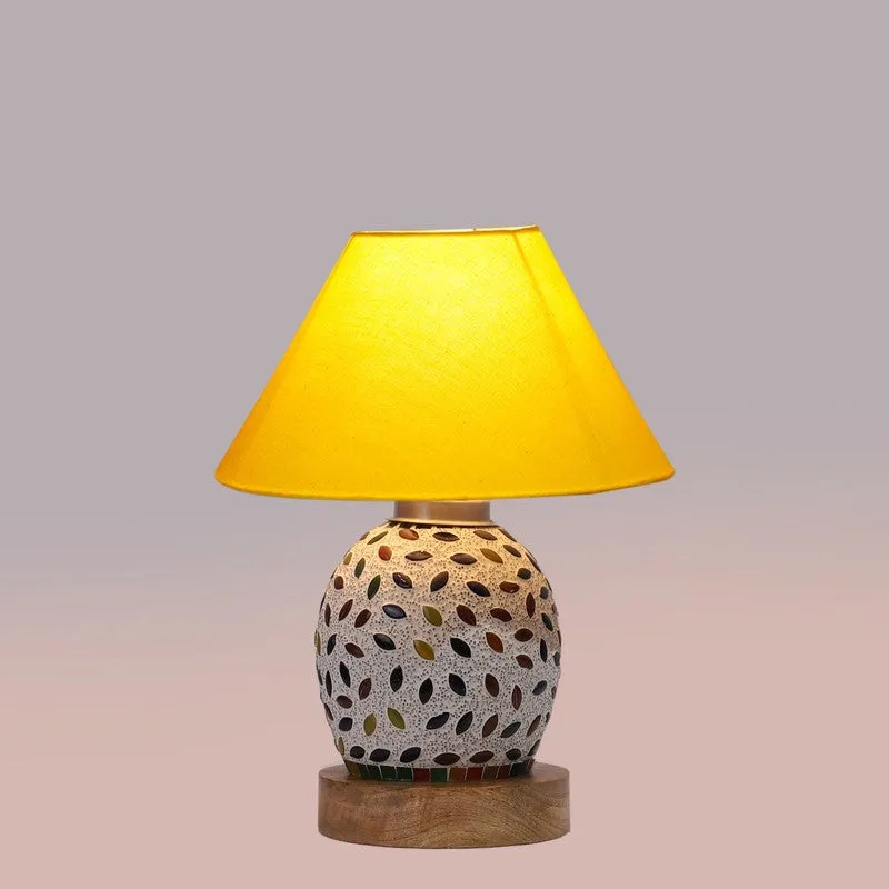 Lushira Wooden Table Lamp - Multicolor media 6
