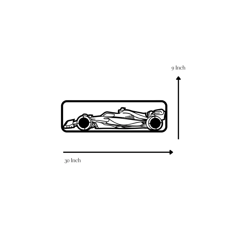 F1 Silhouette Iron Wall Accent media 5
