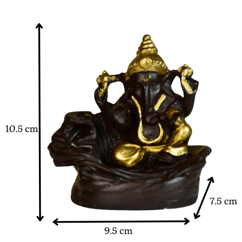 Golden Ganapati Smoke Fountain media 8