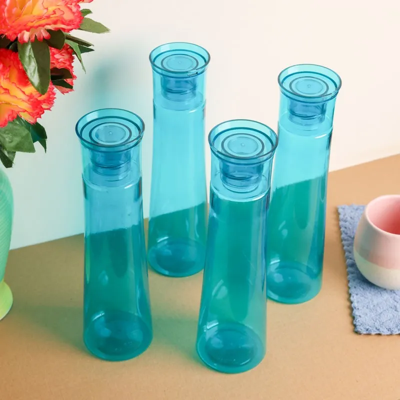 AquaMist Blue Clear PET Bottle (1000 mL Each) - Set Of Four media 3