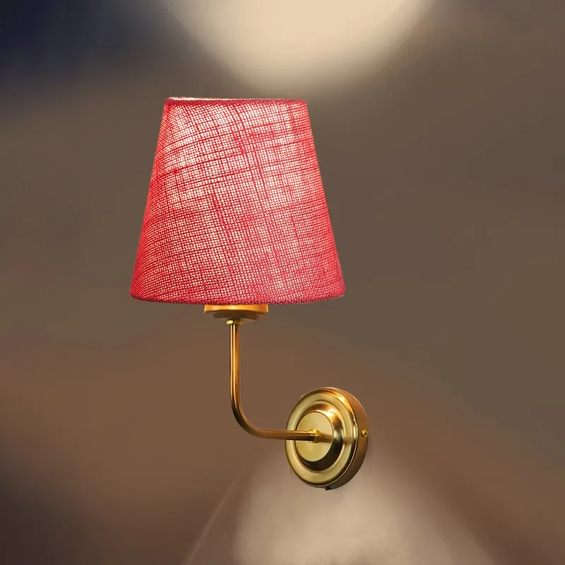 Lumoire Cone Metal Wall Lamp - Pink media 7