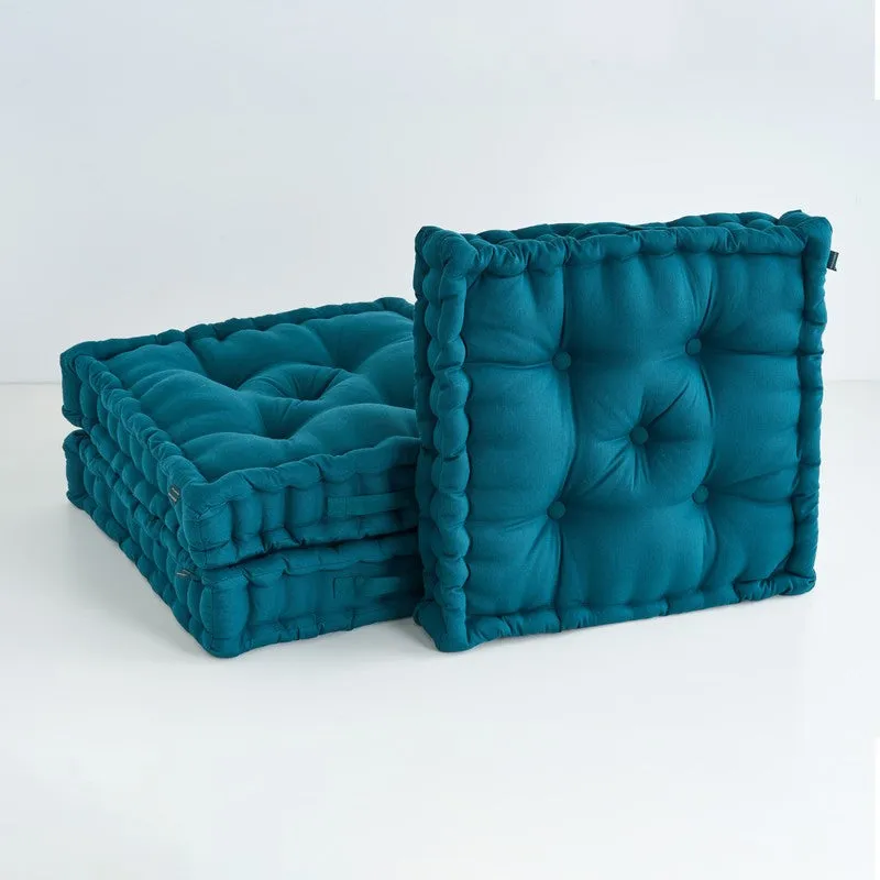 Marlon Floor Cushion (Botanical Green) - Set Of Three media 3