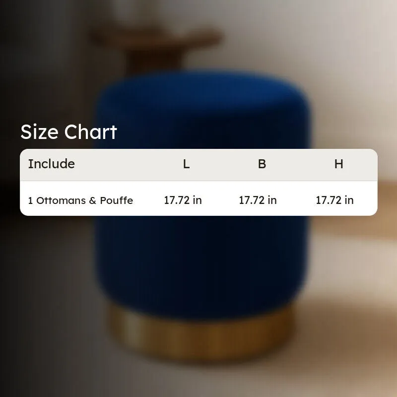 Solvante Aura Ottoman - Blue media 7