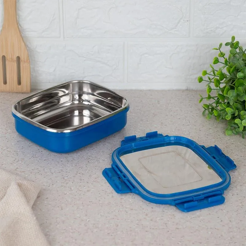 Fresh Savour Microwave Safe Lunch Box (Dark Blue) - 575 mL media 5