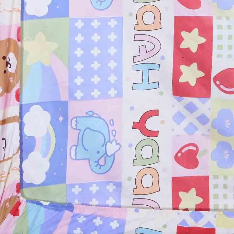 Happy Mornings Bedsheet - 130 GSM media 6