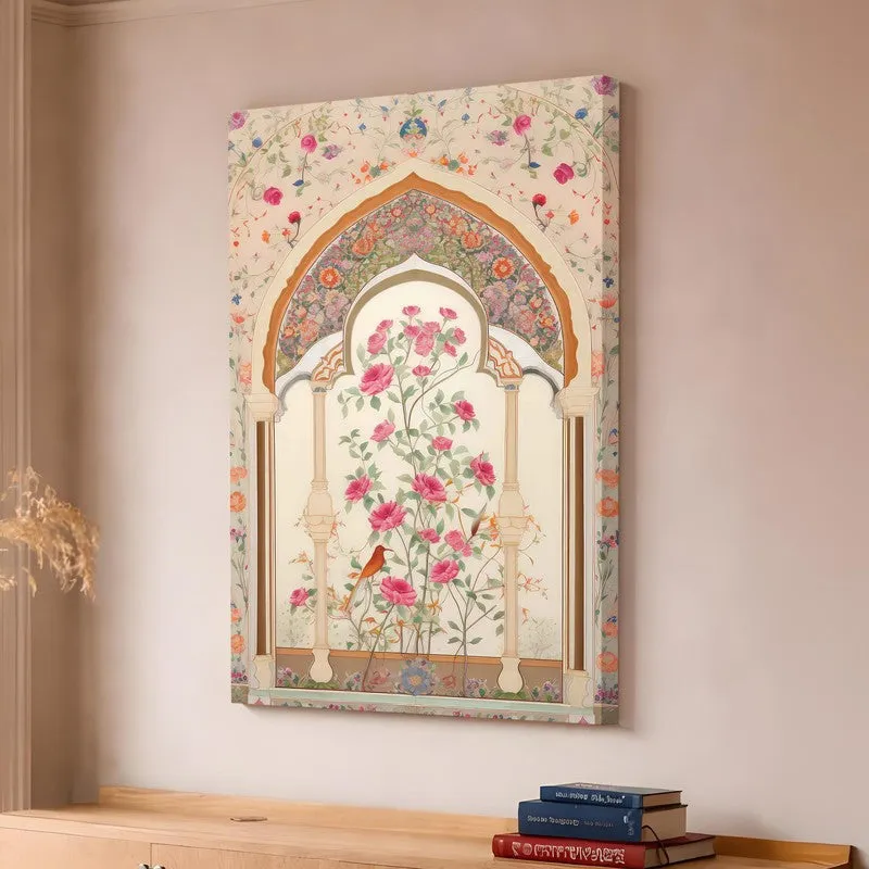 Floral Gate Canvas Wall Art media 4