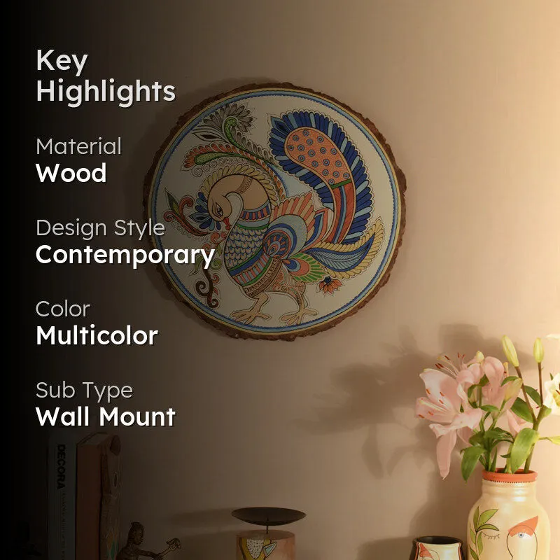 Mayura Madhubhani Wooden Wall Accent media 2