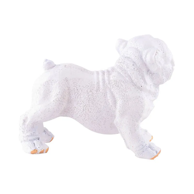 Sir Ruffington Painted Polyresin Show Piece - White media 5