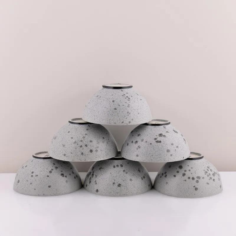 Raw Grey Bowl - Set Of Six media 1