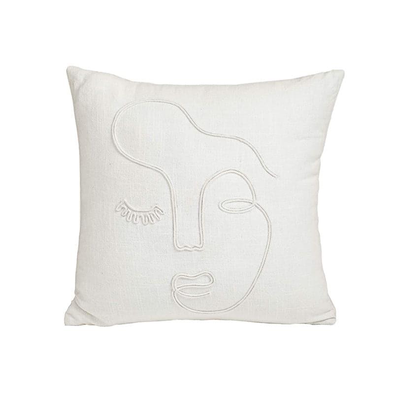 Femi Doodle Embroidered Cushion Cover media 4