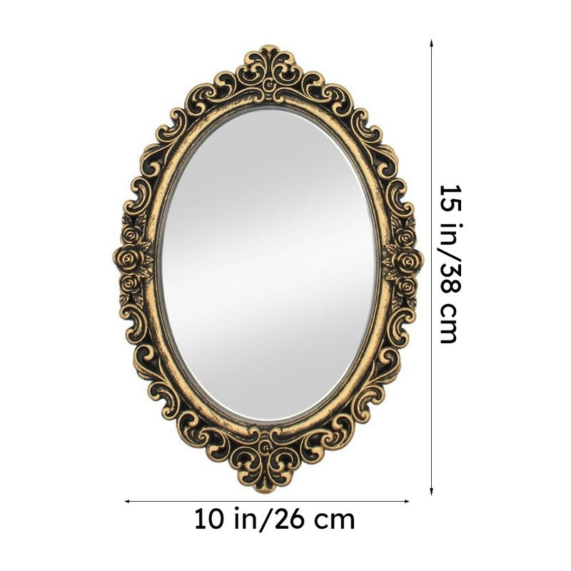 Regal Aura Decorative Wall Mirror - Gold media 10