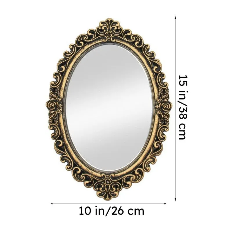 Regal Aura Decorative Wall Mirror - Gold media 10