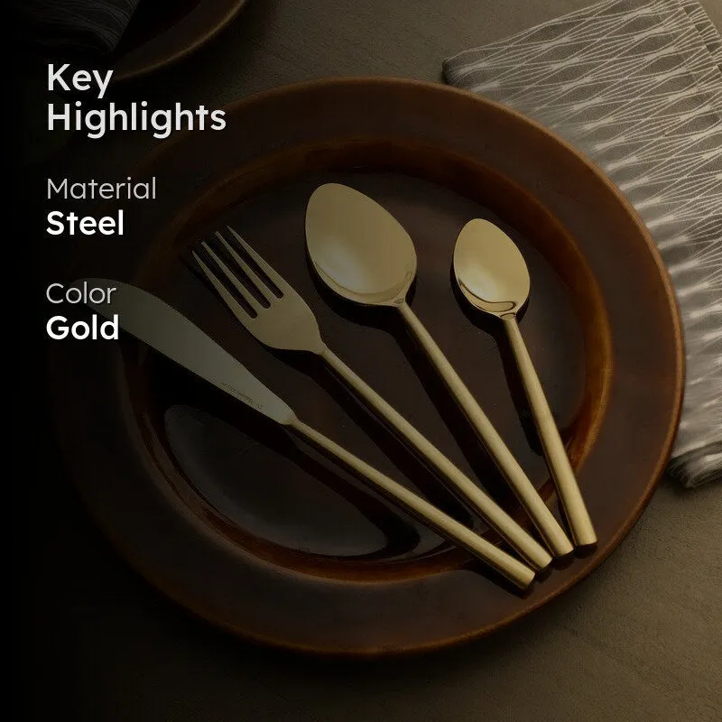 Stream Cutlery Set - Four Piece Set media 2