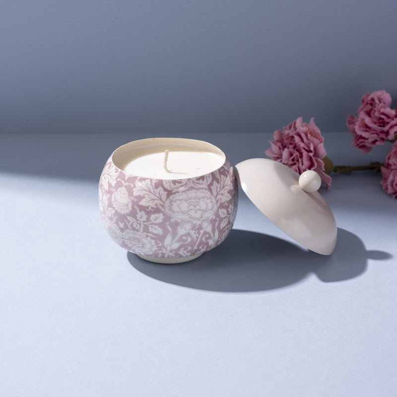 Rosy Ember Scented Candle - Cedar & Rose media 3