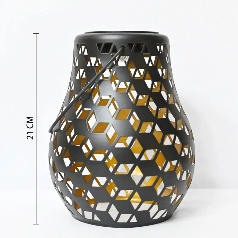 Layona Solar Metal Table Lamp - Black media 9