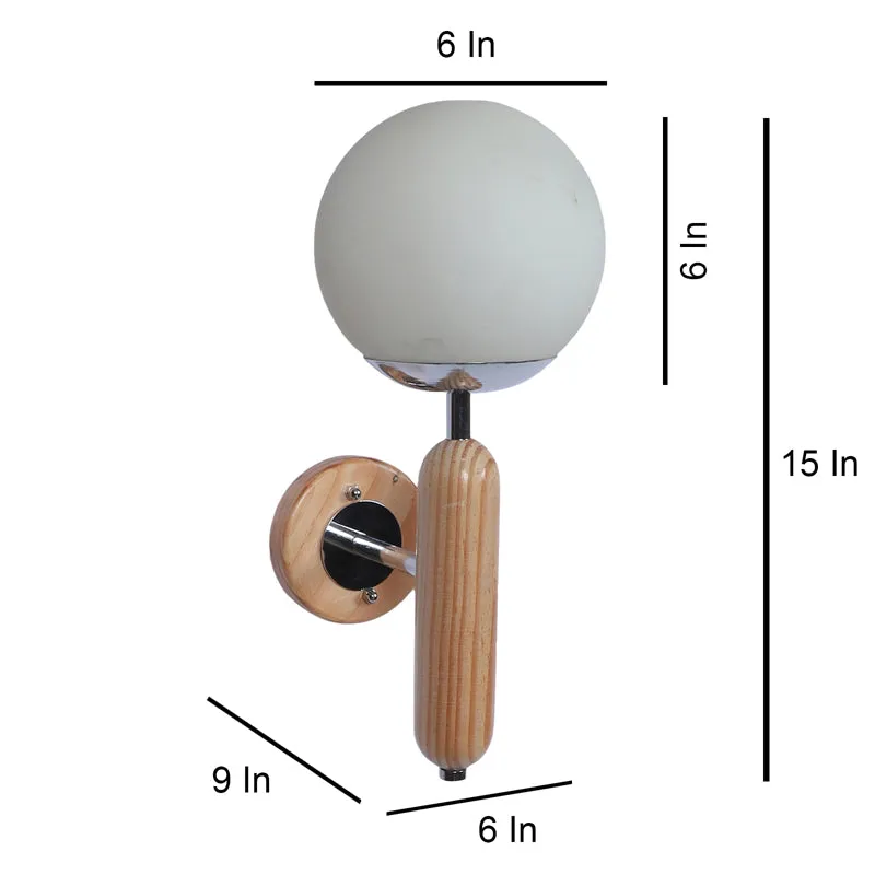 Moonette Wooden Wall Lamp media 9