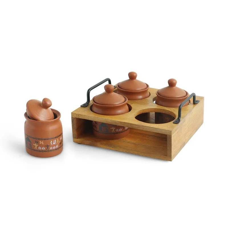 Terra Nest Ceramic Jar (250 mL) - Five Piece Set media 3