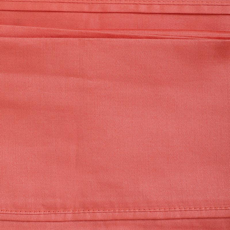 Subtle Grace Solid Cotton Bedsheet (Red) - 130 TC media 3