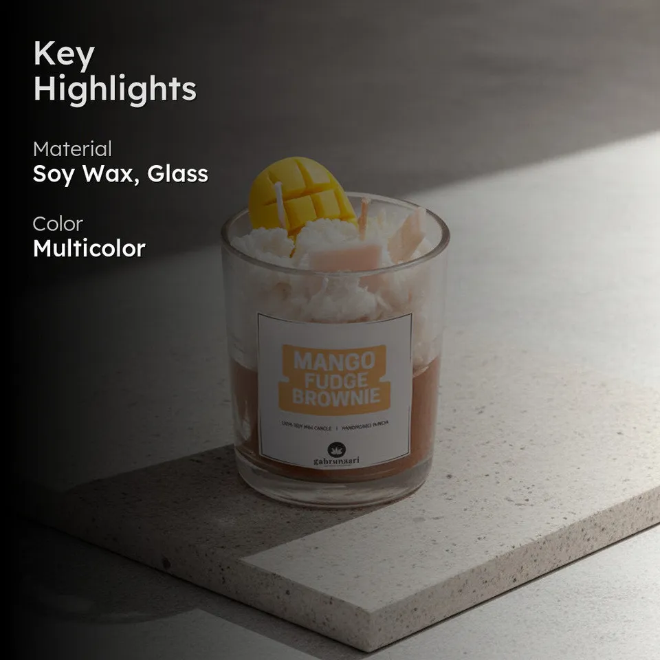 Mango Fudge Scented Candle - Mango media 2