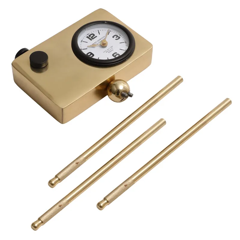 Filmo Cam Table Clock - Gold media 5