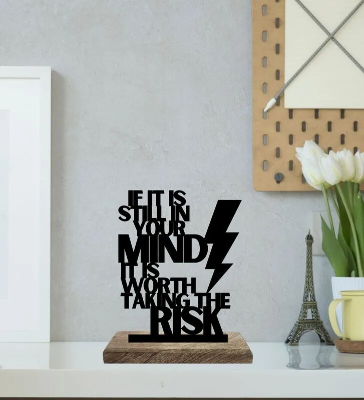 Valued Ventures Typography Showpiece - Set Of Two media 5