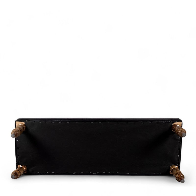 Arvino Sheesham Wooden Bench - Black media 7