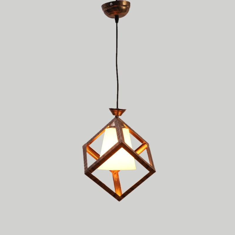 Shadow Shine PVC Ceiling Lamp - White media 4