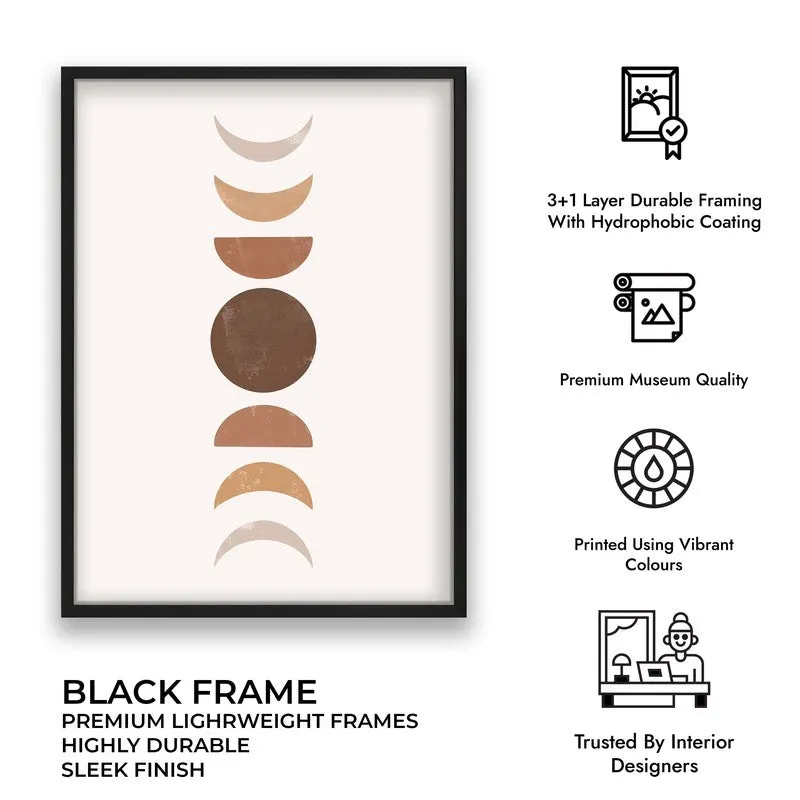 Celestial Balance Canvas Wall Painting With Black Frame media 8