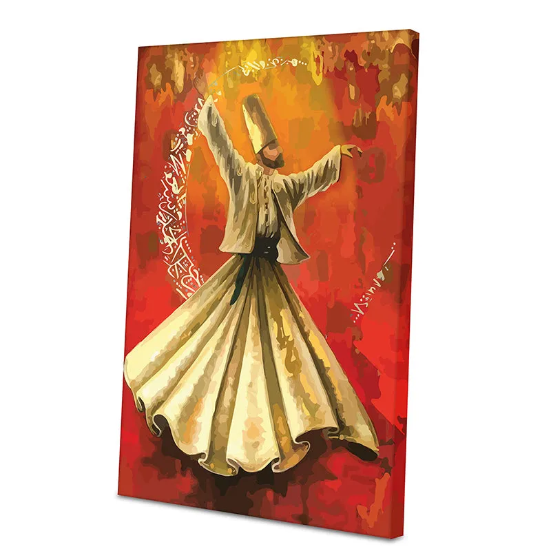 Sufi Dancer Wall Art media 4