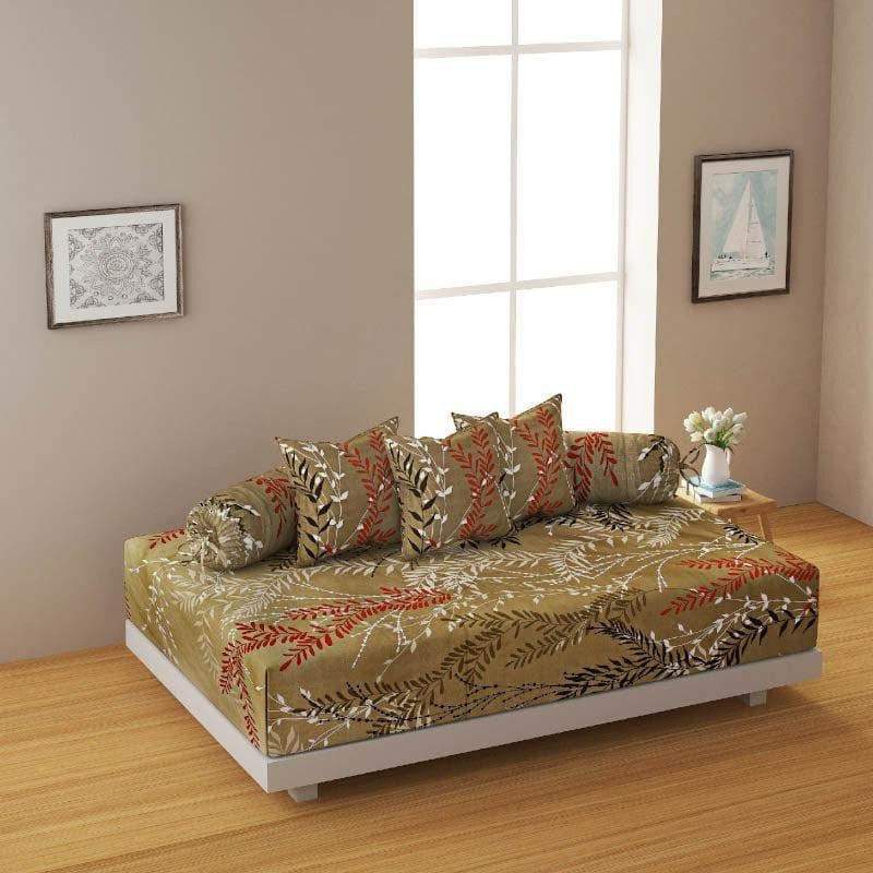 Swayam Umber Vine Diwan Set media 3