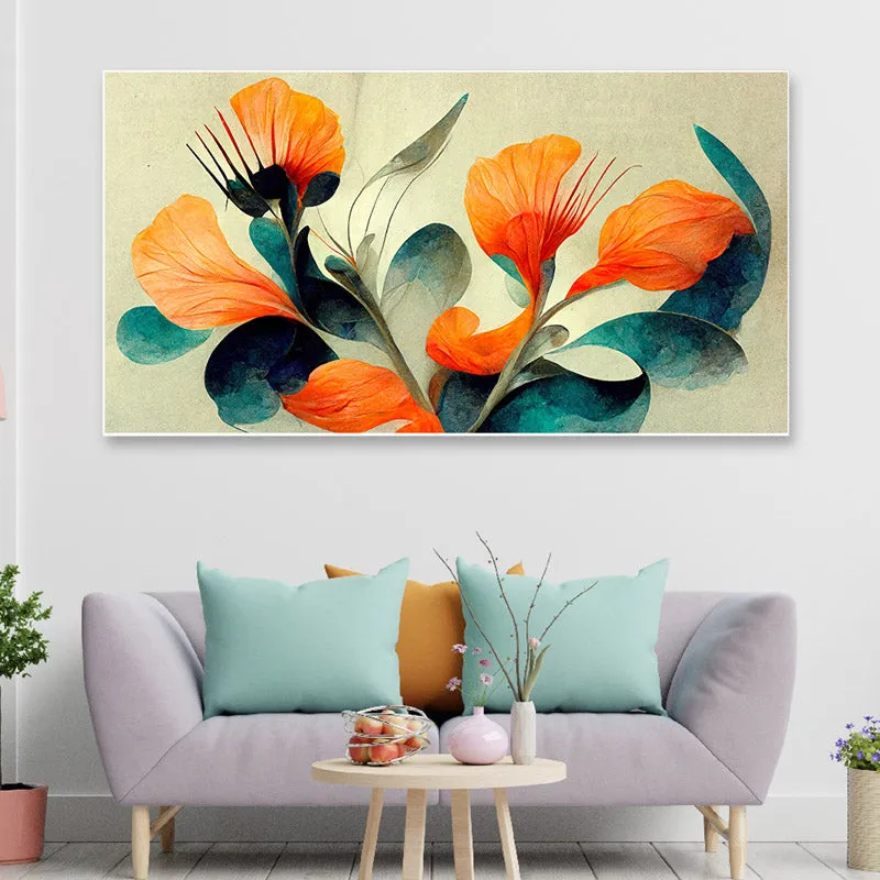 Ricasa Bloom Canvas Wall Painting media 1