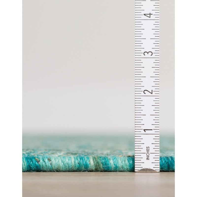 Osman Hand Tufted Wool Rug - Sea Green media 9