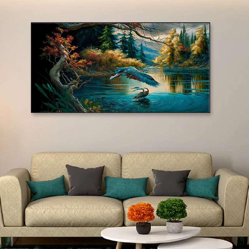 Twilight Panorama Wall Painting media 1