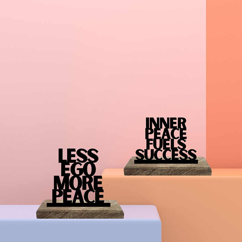 Inner Peace Showpiece - Set Of Two