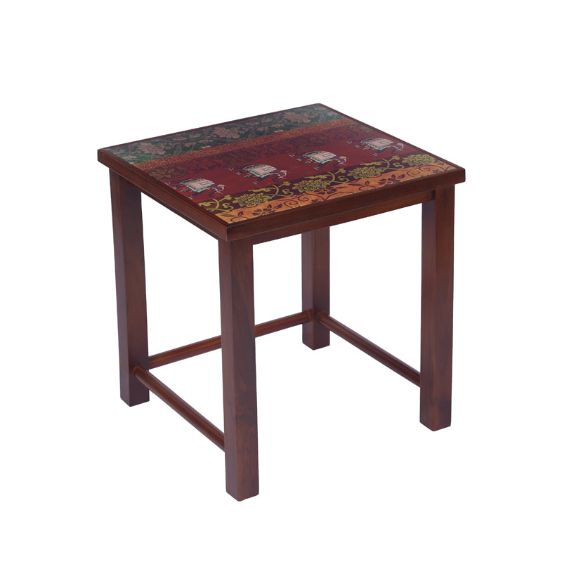 Ethno Motif Side Table - Set Of Three media 4