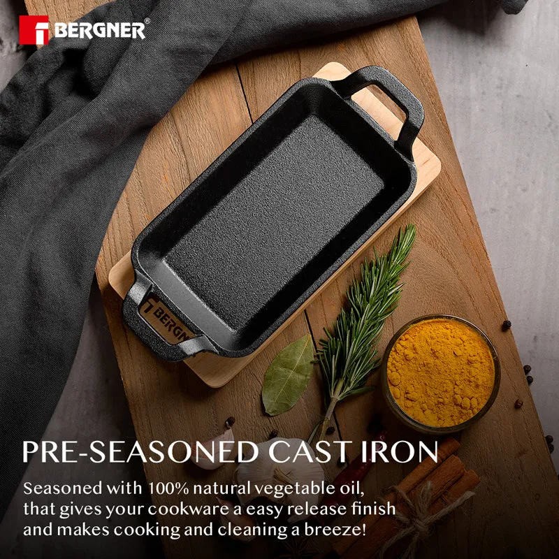 Bergner Cook & Share Cast Iron Mini Baking or Cooking Pan - 230 ML media 5