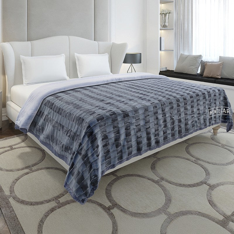 Monte Carlo Midnight Whisper Blanket - 720 GSM