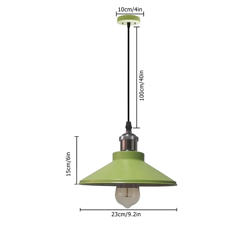 Stellara Metal Ceiling Lamp - Green media 7