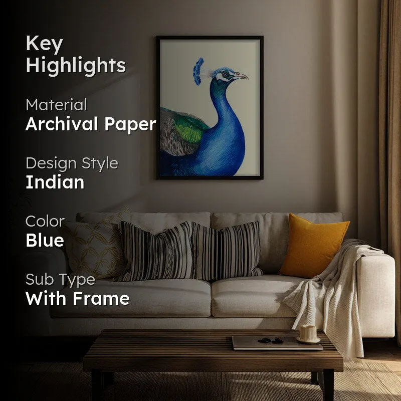 Mayuravarna Archival Paper Wall Art With Frame media 2