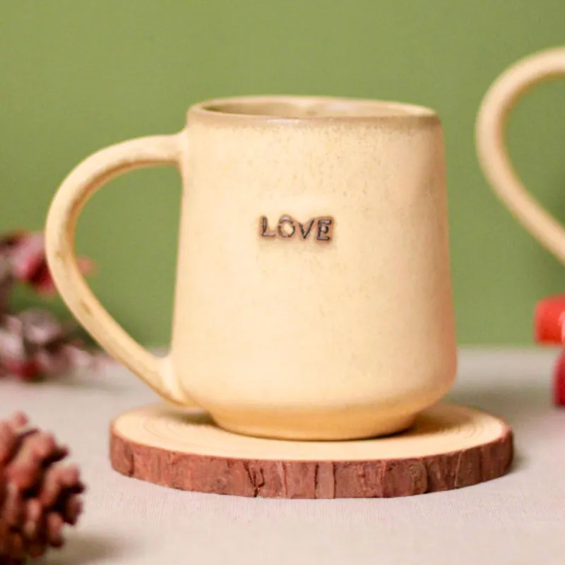 Love Ceramic Coffee Ceramic Coffee Mug (300 mL) media 1