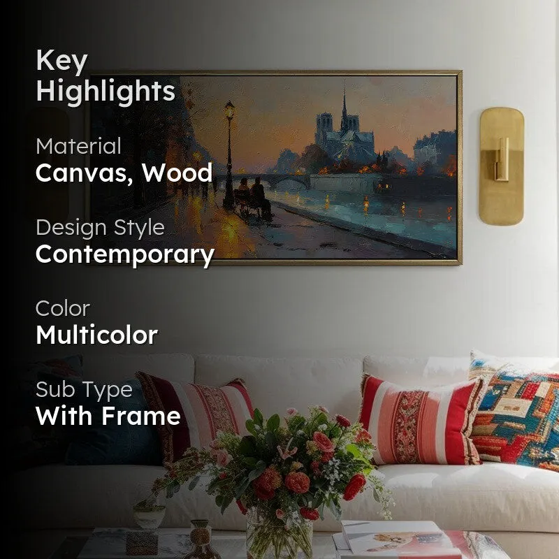 Cityhush Canvas Wall Painting With Frame media 2