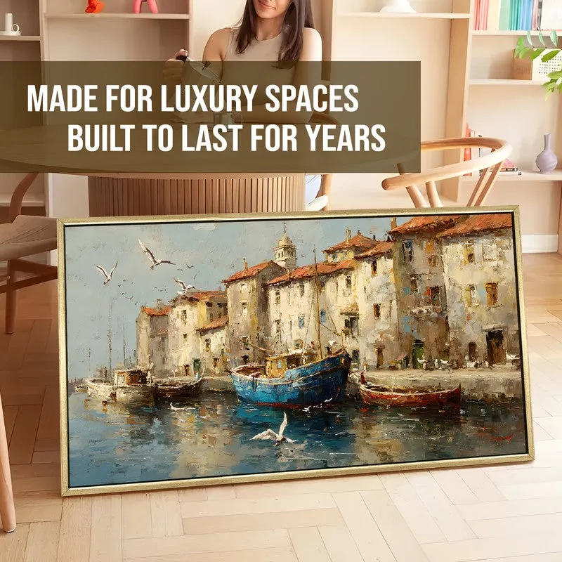 Anchored Canvas Wall Painting With Frame media 5