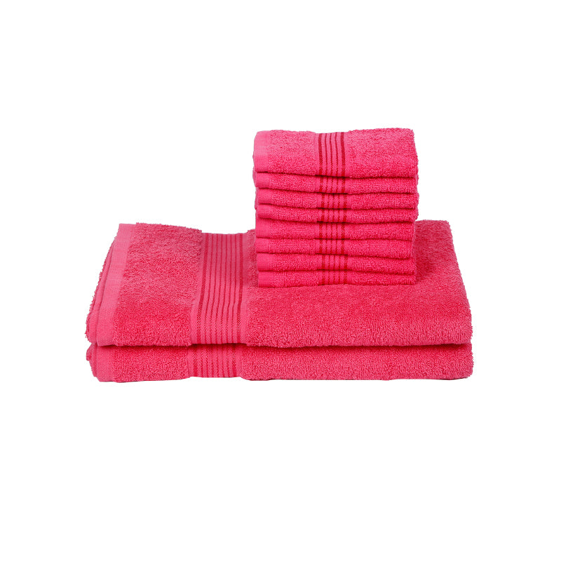 Bodil Towel Combo (Pink) - Set Of Ten media 5