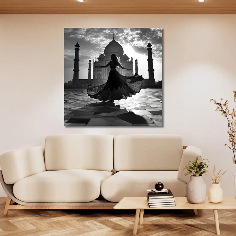 Silhouett Taj Wall Art media 1