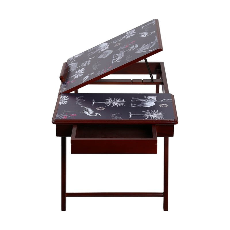 India Circus Teak Wood Animalia Laptop Table media 5