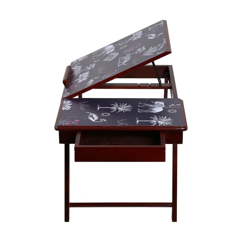 India Circus Teak Wood Animalia Laptop Table media 5