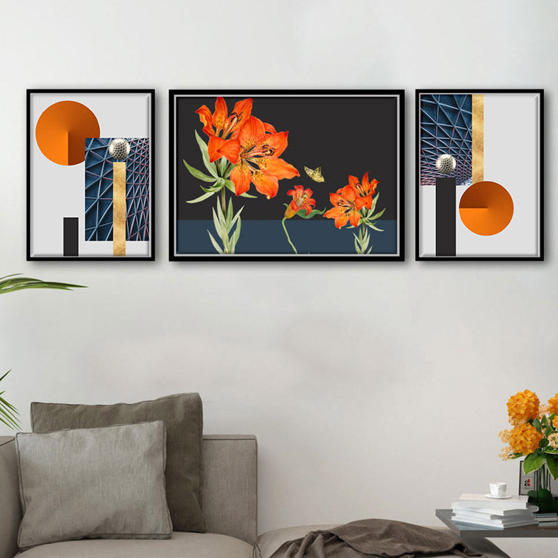 Just June Floral Wall Art - Set Of Three