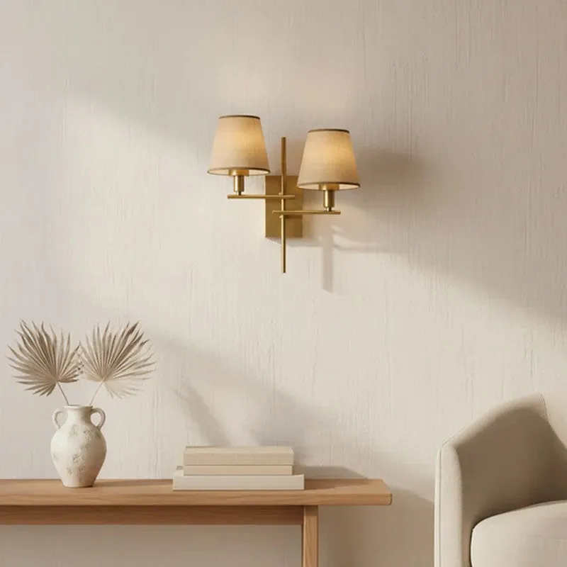 Amber Duet Metal Wall Lamp media 3