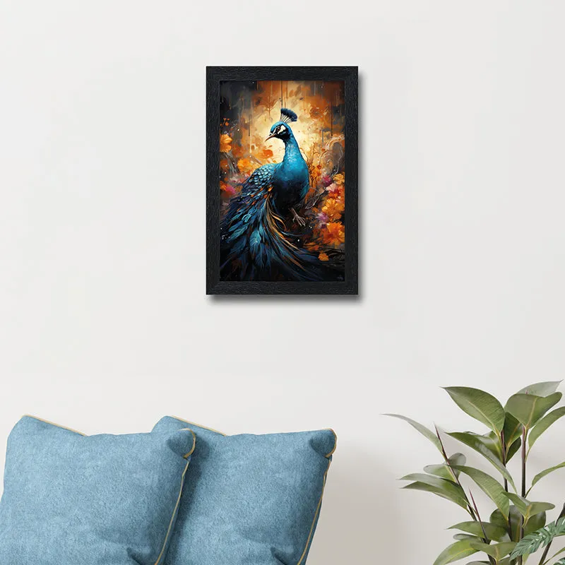 Cosmic Mayoora Wall Painting media 1
