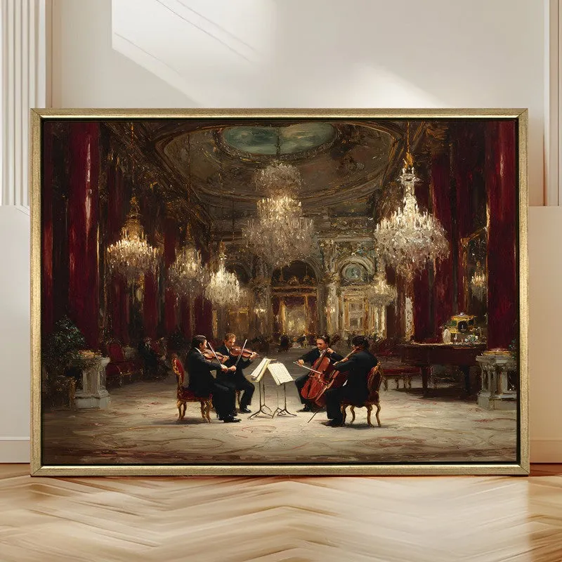 Royal Symphony Canvas Wall Painting With Frame media 4